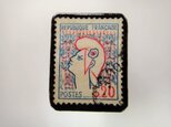 フランス　切手ブローチ 3920の画像