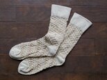 Leaf silk socks オリジナルの画像