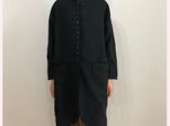 ドルマンスリーブコート(黒)の画像