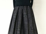大島紬リメイク：タックスカート