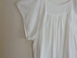 《夏物SALE》スイングプル　ダブルガーゼ白
