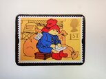 イギリス 童話切手ブローチ3981の画像