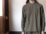 weather cloth shirt/khakiの画像