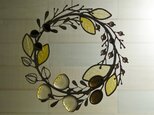 ガラスのリース ［野の花］ 秋の画像