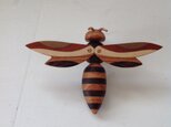寄木のブローチ ( スズメ蜂 )の画像
