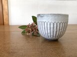 湯呑み茶碗　粉引