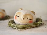 【陶器のふくろう】kutari*aの画像