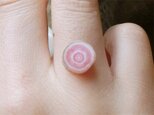 石から　ピンクのバウムのリング　[ロードクロサイト]の画像