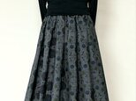 大島紬リメイク：タックスカート