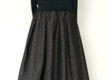 大島紬リメイク：タックスカート