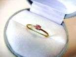[オーダー品]　ピンクダイヤモンドのリングの画像