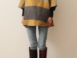 fuwa-T half sleeves wool70 cotton30