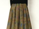 大島紬リメイク：タックスカート