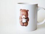 BROWN COFFEE BEAR MUG CUPの画像