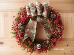 atelier blugra八ヶ岳〜里山の秋32cmノイバラの実Wreath01の画像