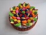 SALE《直径16㎝》チョコレートのフルーツケーキの画像