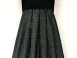 大島紬リメイク：タックスカート