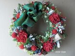 八ヶ岳〜アナベルとソラフラワーのWreath03の画像