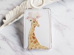 Am I pretty, Giraffe クリアカードケースの画像