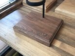 家カフェ ウォールナット材のコーヒードリップスタンド 【オーダーメイド可】の画像