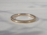 Double milgrain ring [R072K10]の画像