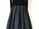 大島紬リメイク：タックスカート