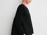 Omiso long tops/ black×blackの画像