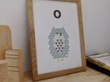 O for Owl A4サイズポスターの画像