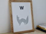 W for Wolf A4サイズポスター（A3サイズあり！）の画像