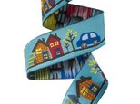 刺繍リボン1ヤード-車とお家の画像