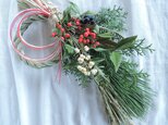生花のお正月飾り-5