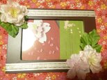 桜フォトフレームの画像