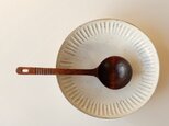 胡桃の木の鍋用杓子の画像