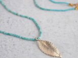 Elm leaf necklace ｛P082K10(NS)｝の画像