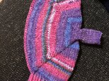 №63s様オーダー品 送料込手編み手袋の画像