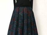 紬リメイク：タックスカート