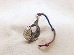 銀製の鈴『クジラ』(シルバー925) 縁起物・お守り・魔除けの画像