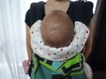 エルゴ、他。ふわとろ最高の肌触りをWガーゼ首回りよだれパッドの画像