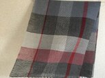 手織りストール W9の画像