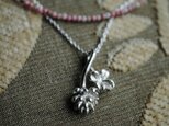 《セット》しろつめ草の花&四つ葉のネックレスの画像