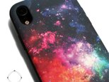 iphoneXRケース / iphoneXRカバー レザーケースカバー　宇宙　ギャラクシー/XRの画像