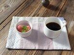 パッチワークのカフェマットの画像