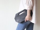 2wayバッグ 【8va clutch】 一枚革 総手縫い仕立の画像