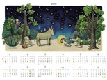 星降る夜のカレンダー2019（A3）の画像