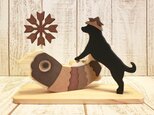 端午の節句☆ラブラドールレトリバーが遊ぶ五月人形☆こどもの日☆犬種の変更も可能！の画像