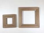 バイアス木枠  タイプ1  織り機  織り木枠  1セットの画像