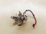 銀製の鈴(卓上用)『出目金魚』(シルバー925) 縁起物・お守り・魔除け