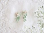 春のブーケピアス/イヤリング