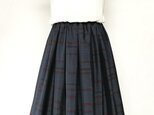 大島紬リメイク：タックスカート