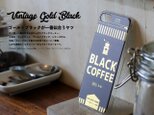 iphone XR ケース ブラック コーヒー ヴィンテージ ゴールド ブラック スマホケース HARRYS APARTMENTの画像